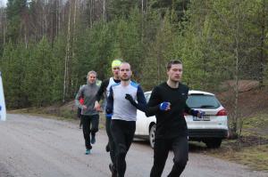 Viimeisen osakilpailun kärkijoukko